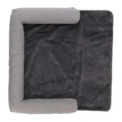 Hondenk protector Oxford/Lapit grey 120x90cm