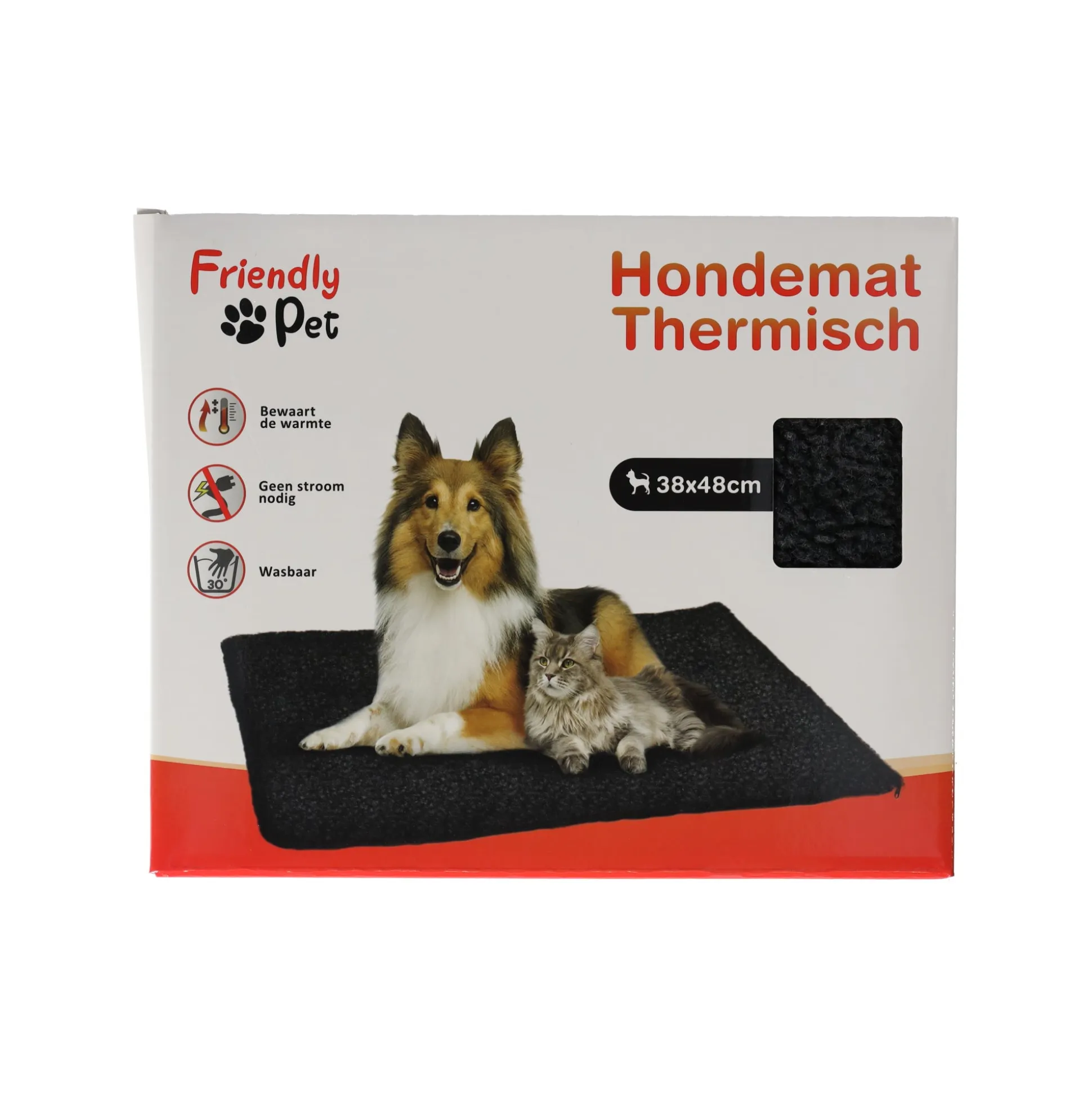 Hondenmat thermisch 38x48cm