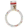 Hondenpeelgoed ring confetti 18cm