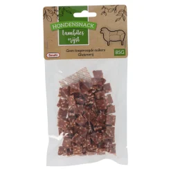 Hondensnack bites lam met rijst 85 gr