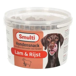 Hondensnack bone lam en rijst groot 1800 g Smulti