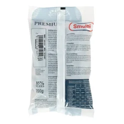 Hondensnack bone meat zalm 200 g Smulti