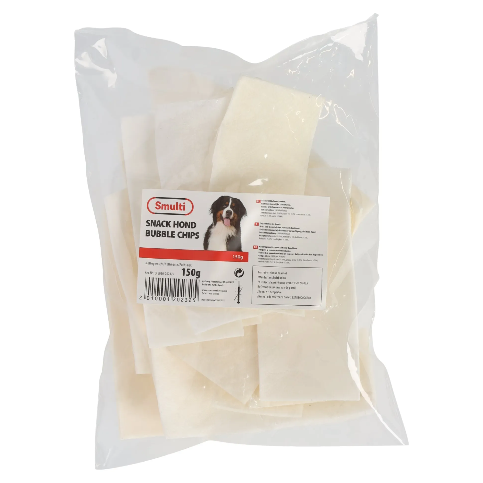 Hondensnack bubble chips 7st