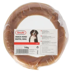 Hondensnack buffel ring 15cm