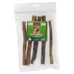 Hondensnack buffelpees 15 cm 5st