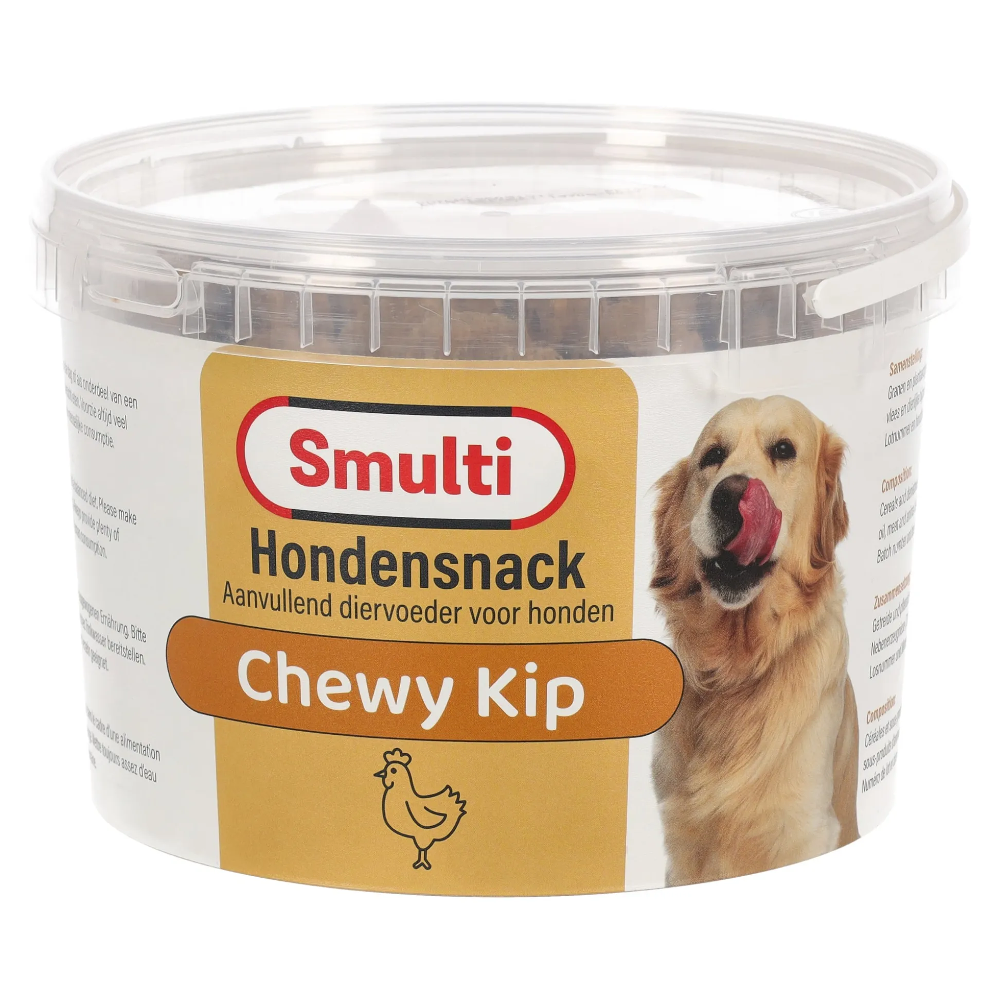 Hondensnack chewy kip 1600g Smulti