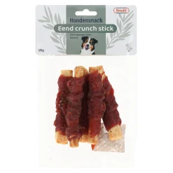 Hondensnack crunch stick eend 85g