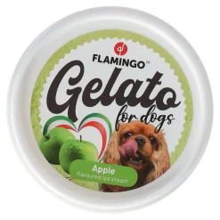 Hondensnack Gelato ijs vanille/appel/aardbei assorti