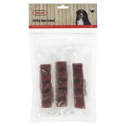 Hondensnack jerky bar rund 120g