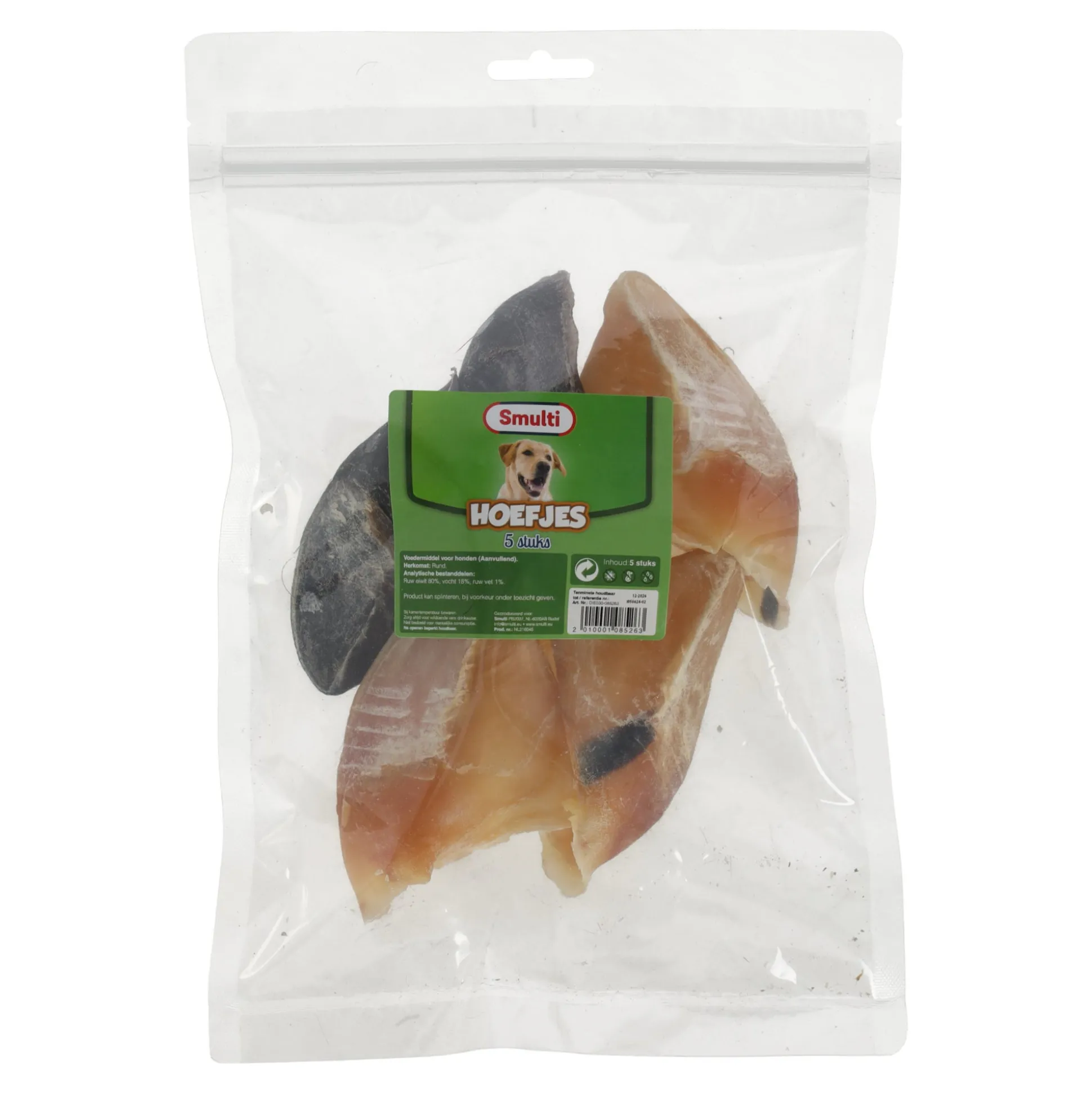 Hondensnack kalfshoef leeg 5st