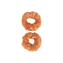 Hondensnack kip donut 12 cm 2st