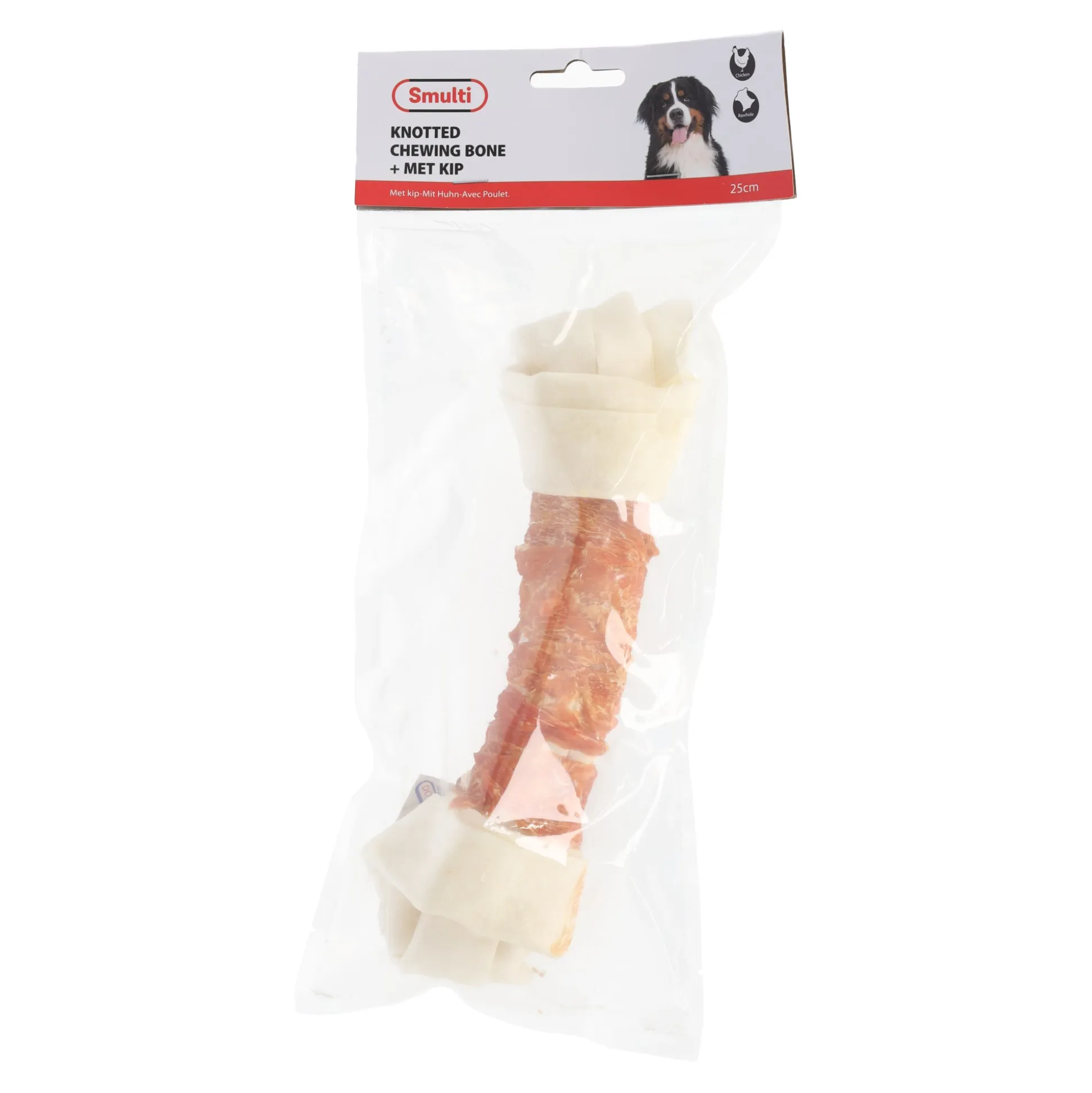 Hondensnack kip knoopbeen 25cm