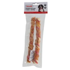 Hondensnack kip stick 24cm duo 2st