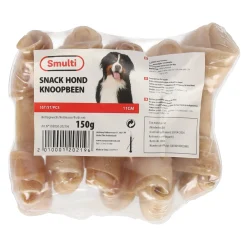 Hondensnack knoopbeen 11cm 5st