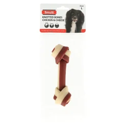Hondensnack knoopbeen kip+kaas large