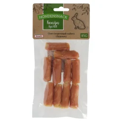 Hondensnack konijn+rijst roll 85g