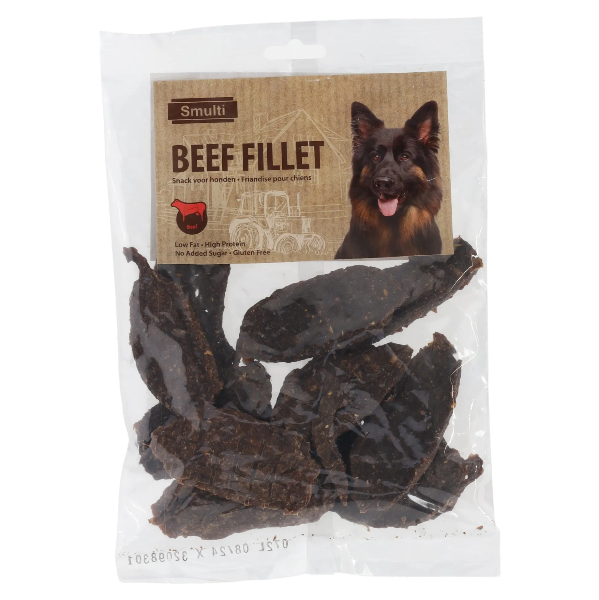 Hondensnack nature rund filet 200g