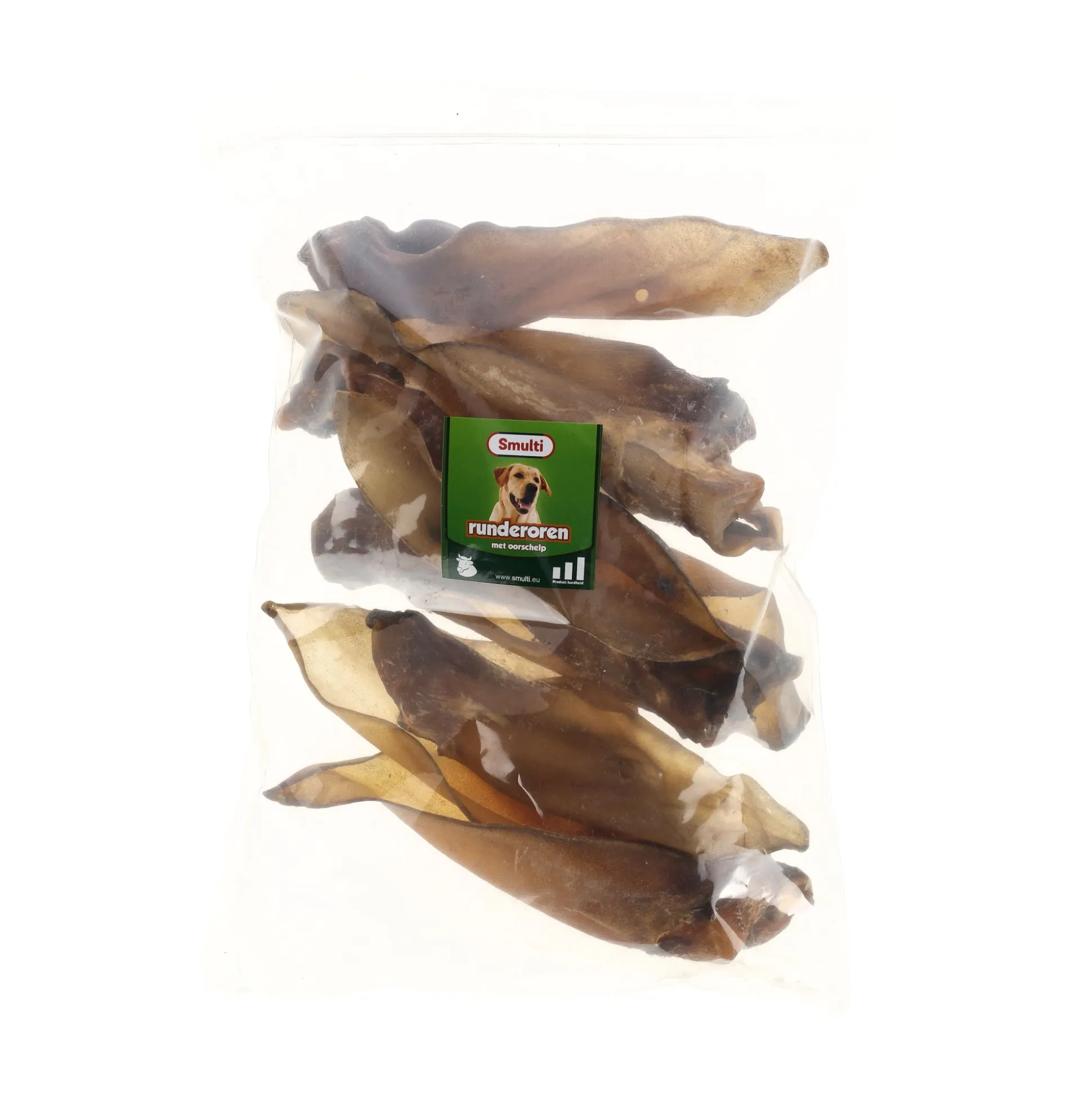 Hondensnack runderoor met schelp