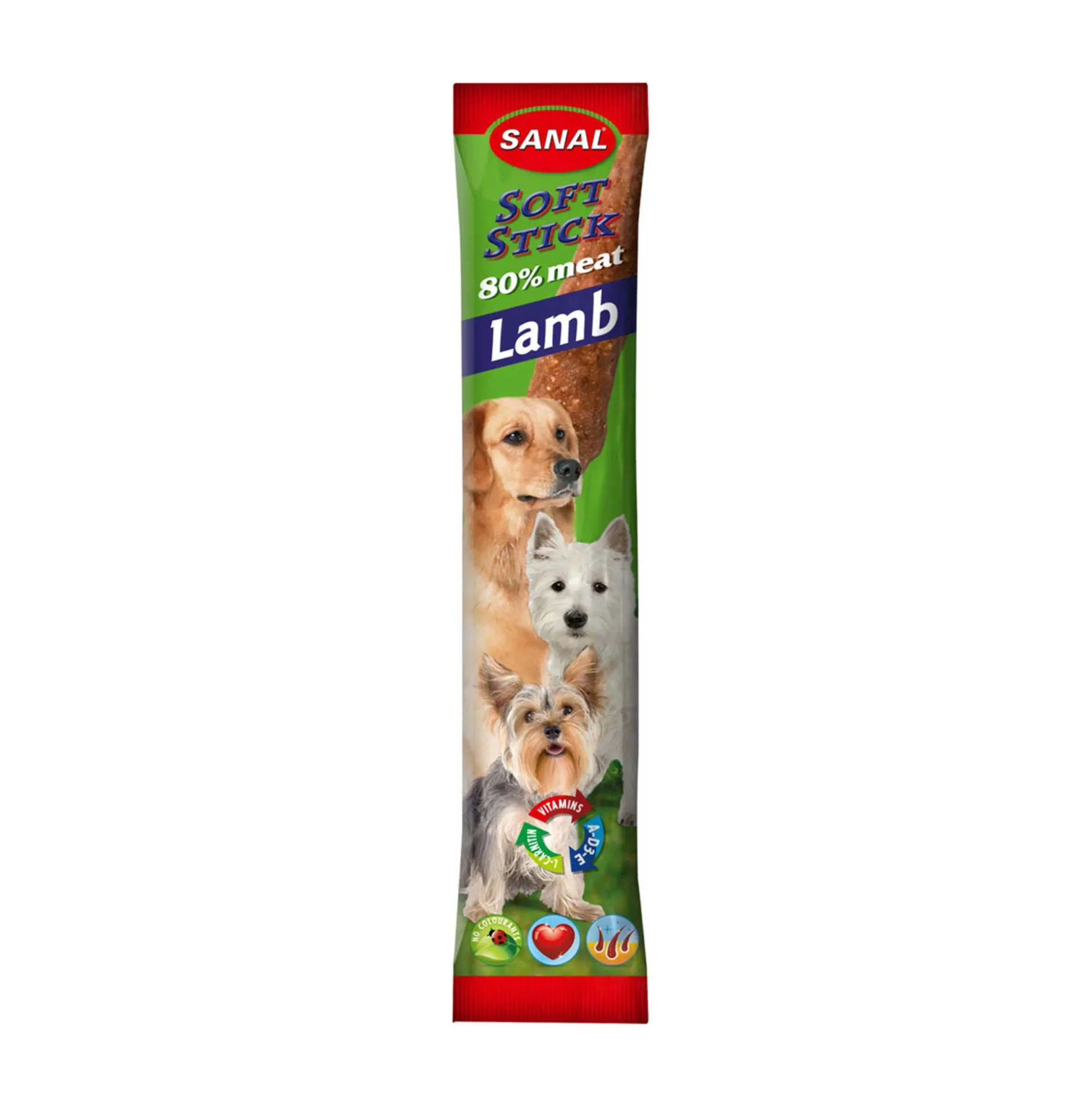 Hondensnack soft sticks lam Sanal