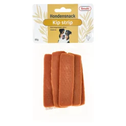 Hondensnack strip kip 85g