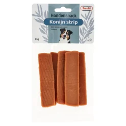 Hondensnack strip konijn 85g