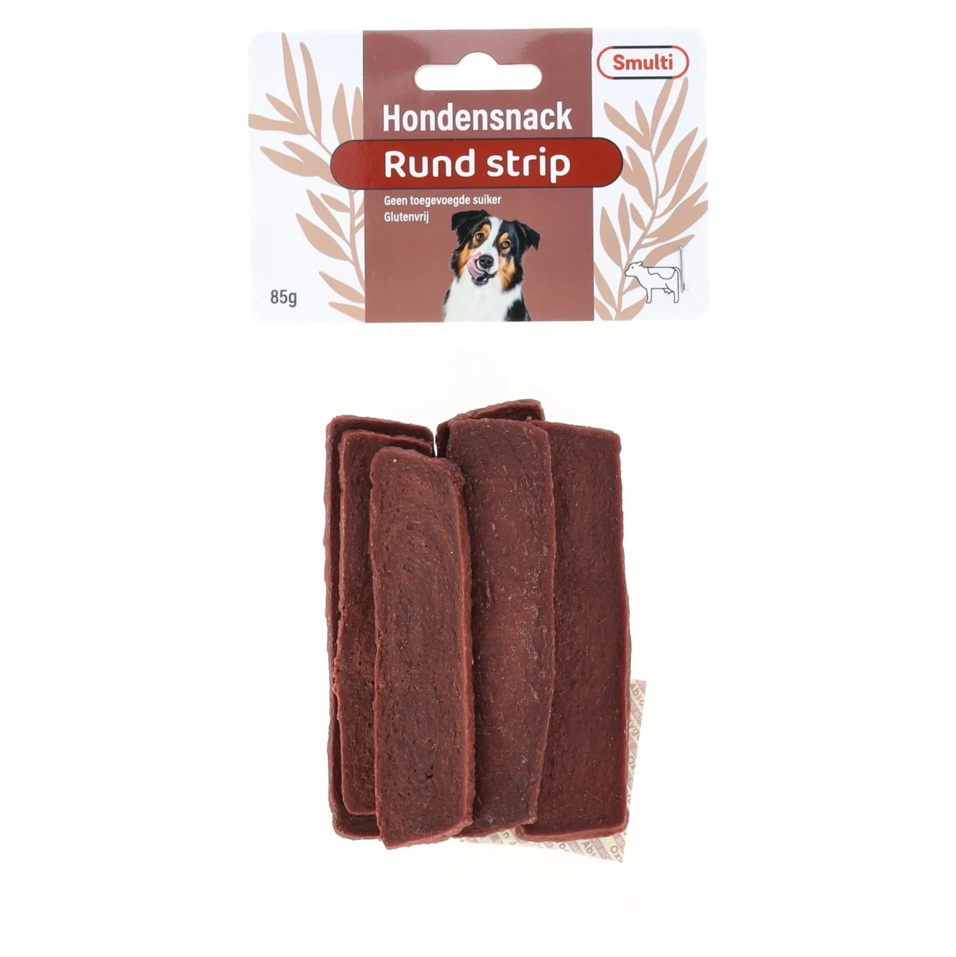 Hondensnack strip rund 85g
