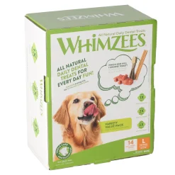 Hondensnack variety box L 14st Whimzees