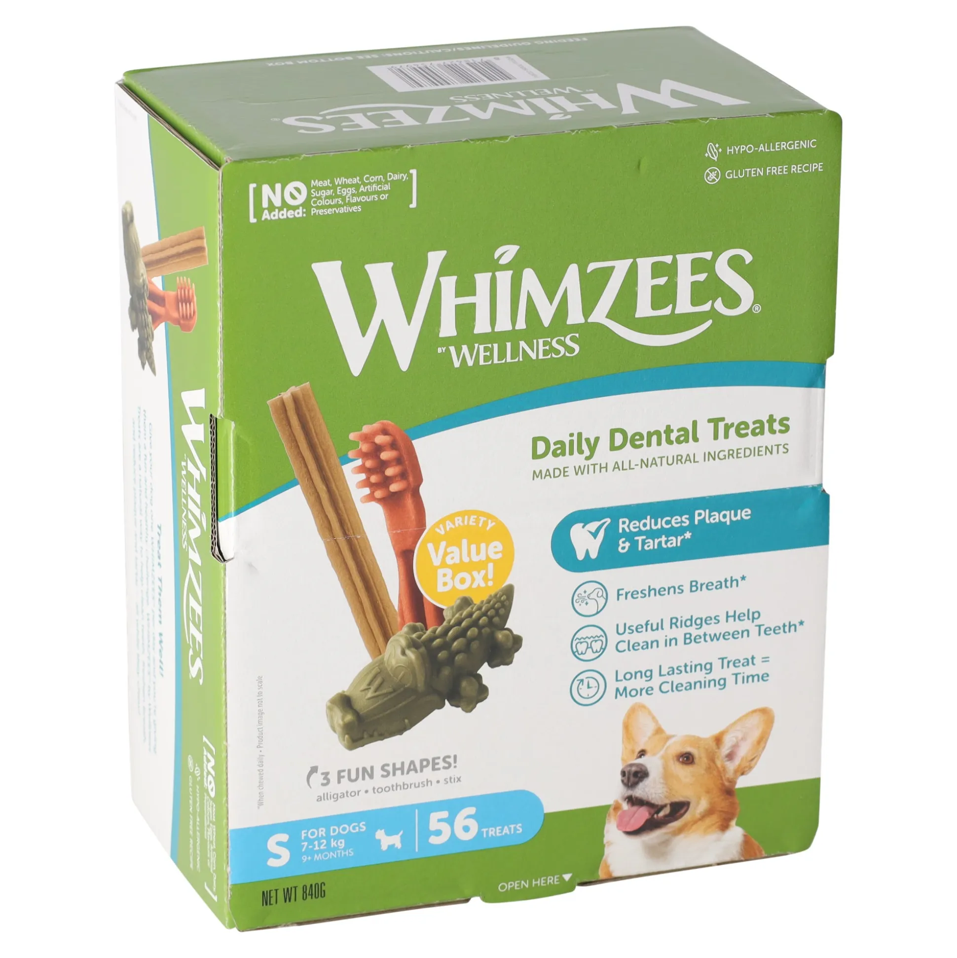 Hondensnack variety box S 56st Whimzees