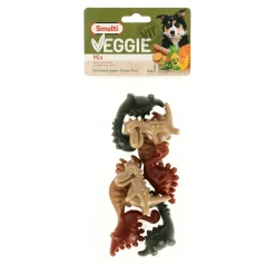Hondensnack veggie dino mix S 120g Smulti