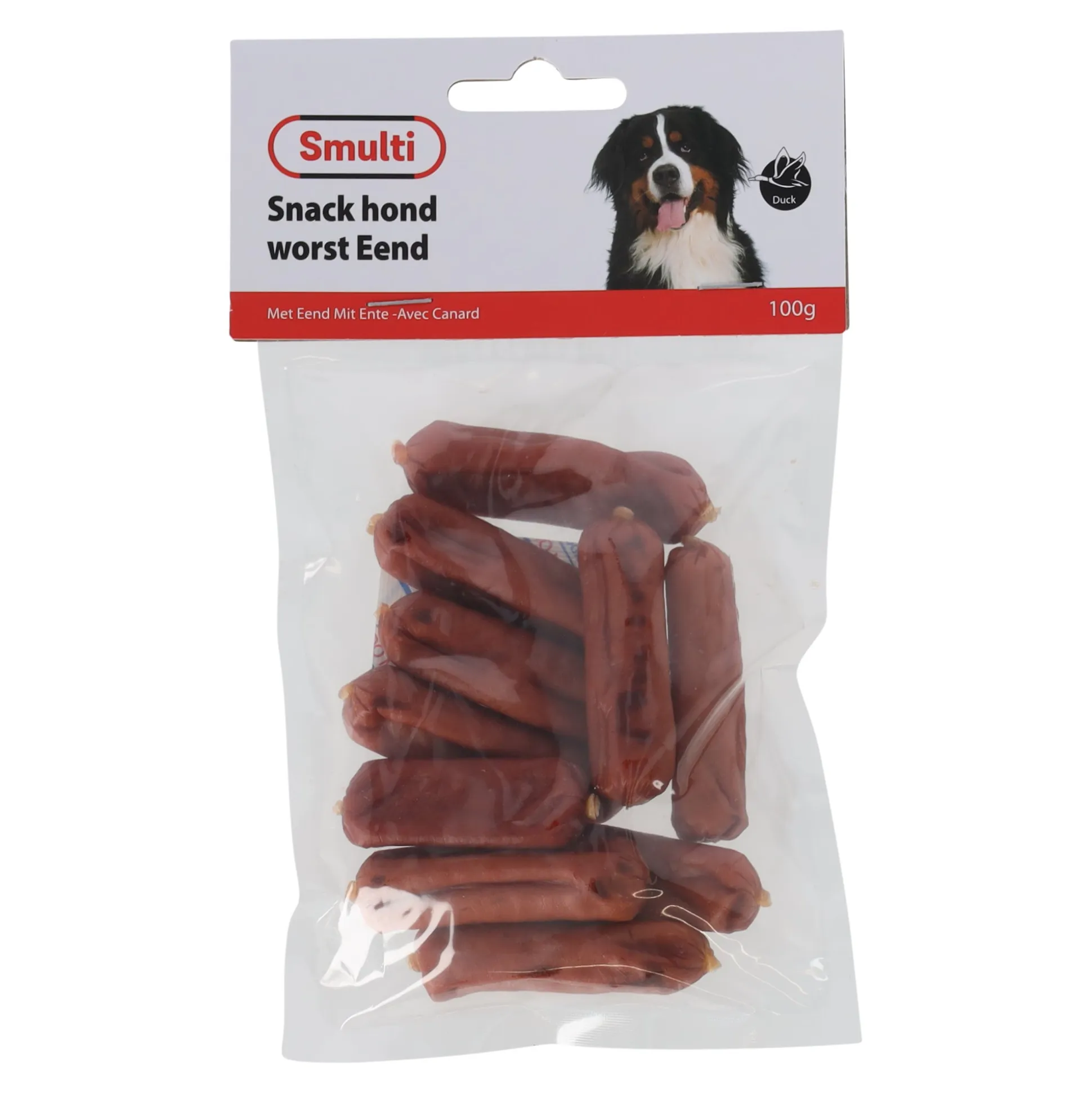 Hondensnack worst eend 100gr
