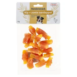 Hondensnack zoete aardappel met kip 170g