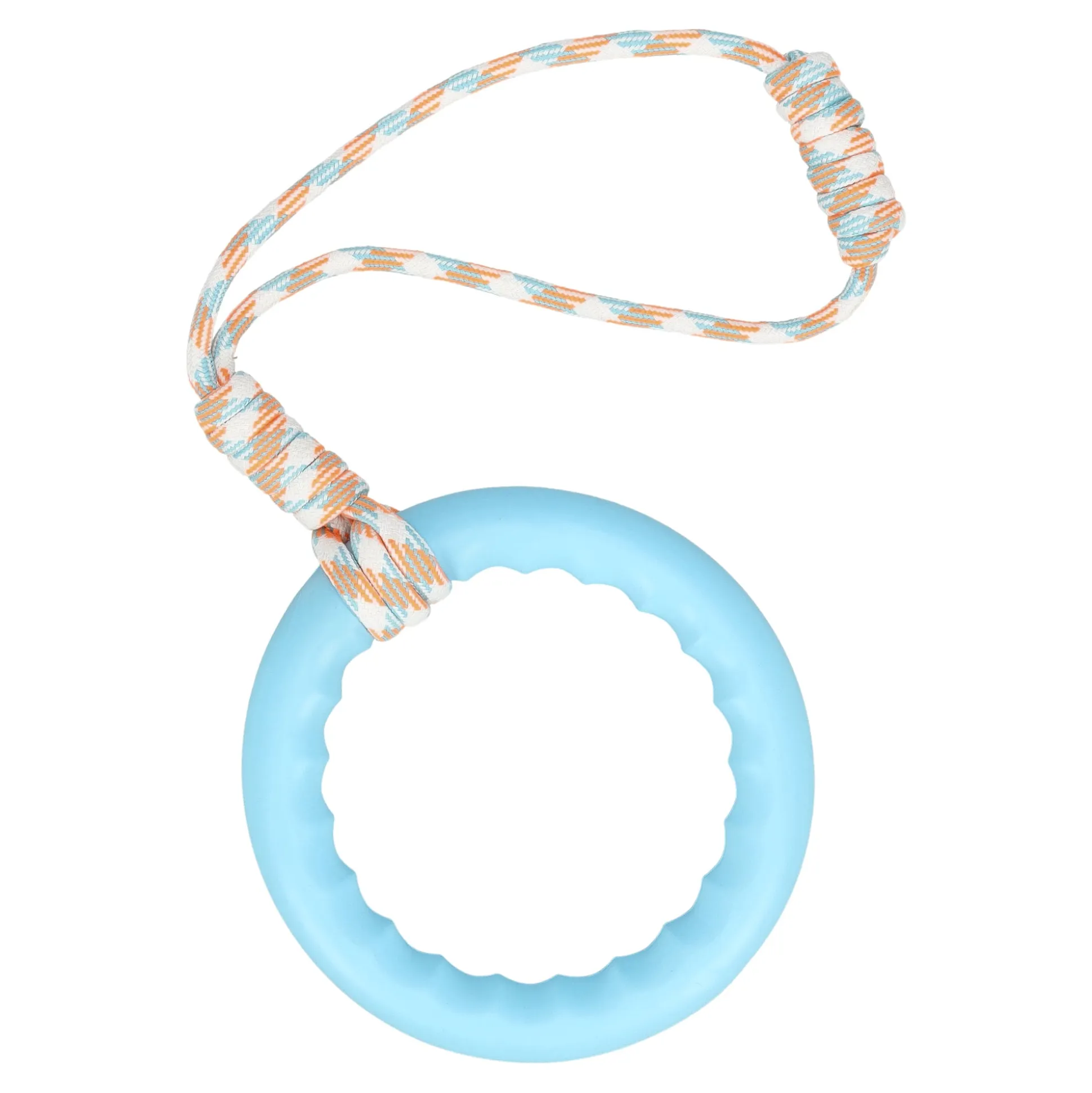 Hondenspeelgoed apporteerring+lus drijf 75cm Friendl...