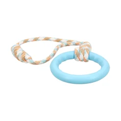 Hondenspeelgoed apporteerring+lus drijf 55cm Friendl...