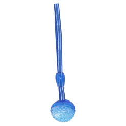 Hondenspeelgoed bal + touw toss large