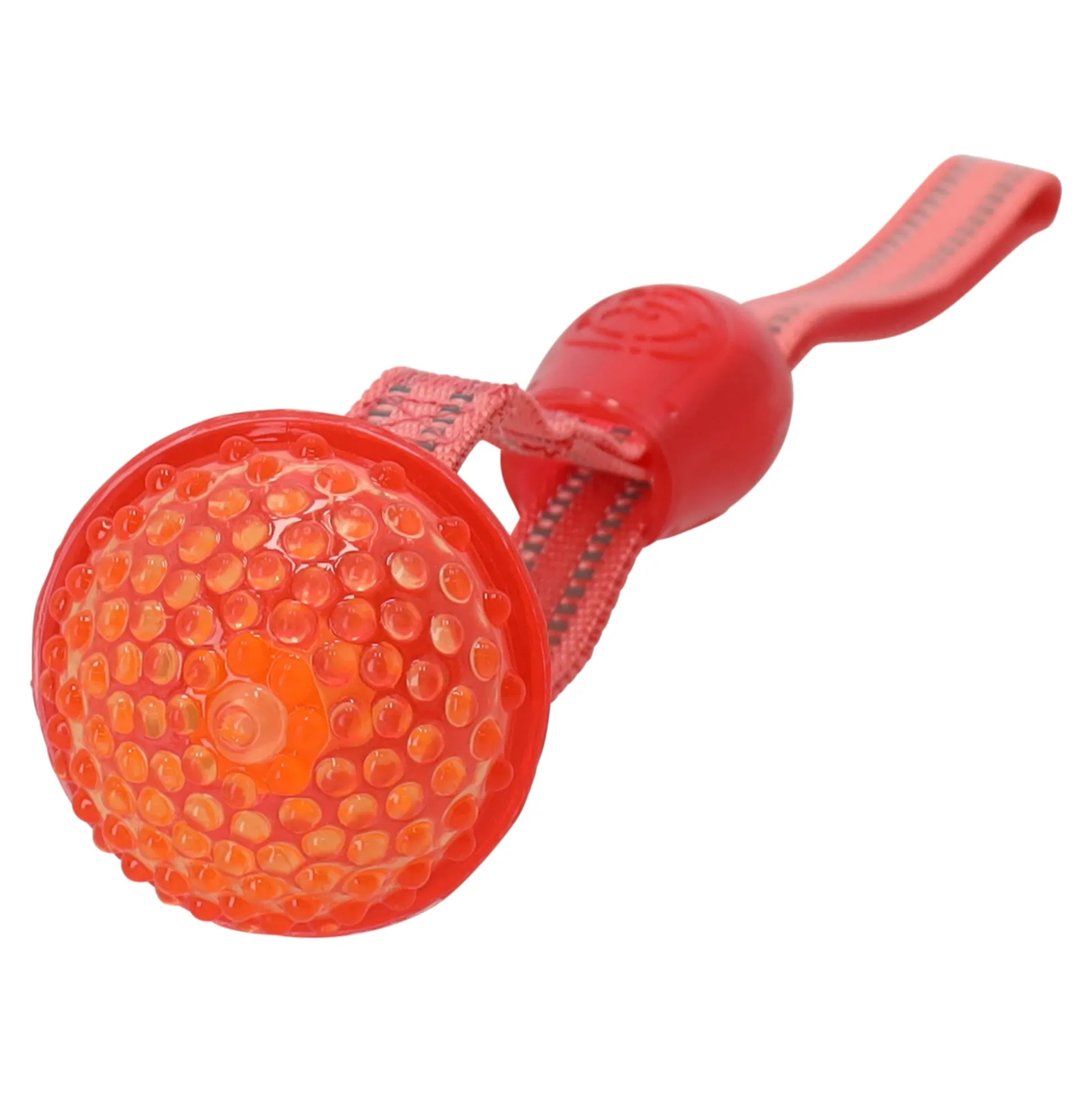 Hondenspeelgoed bal + touw toss small