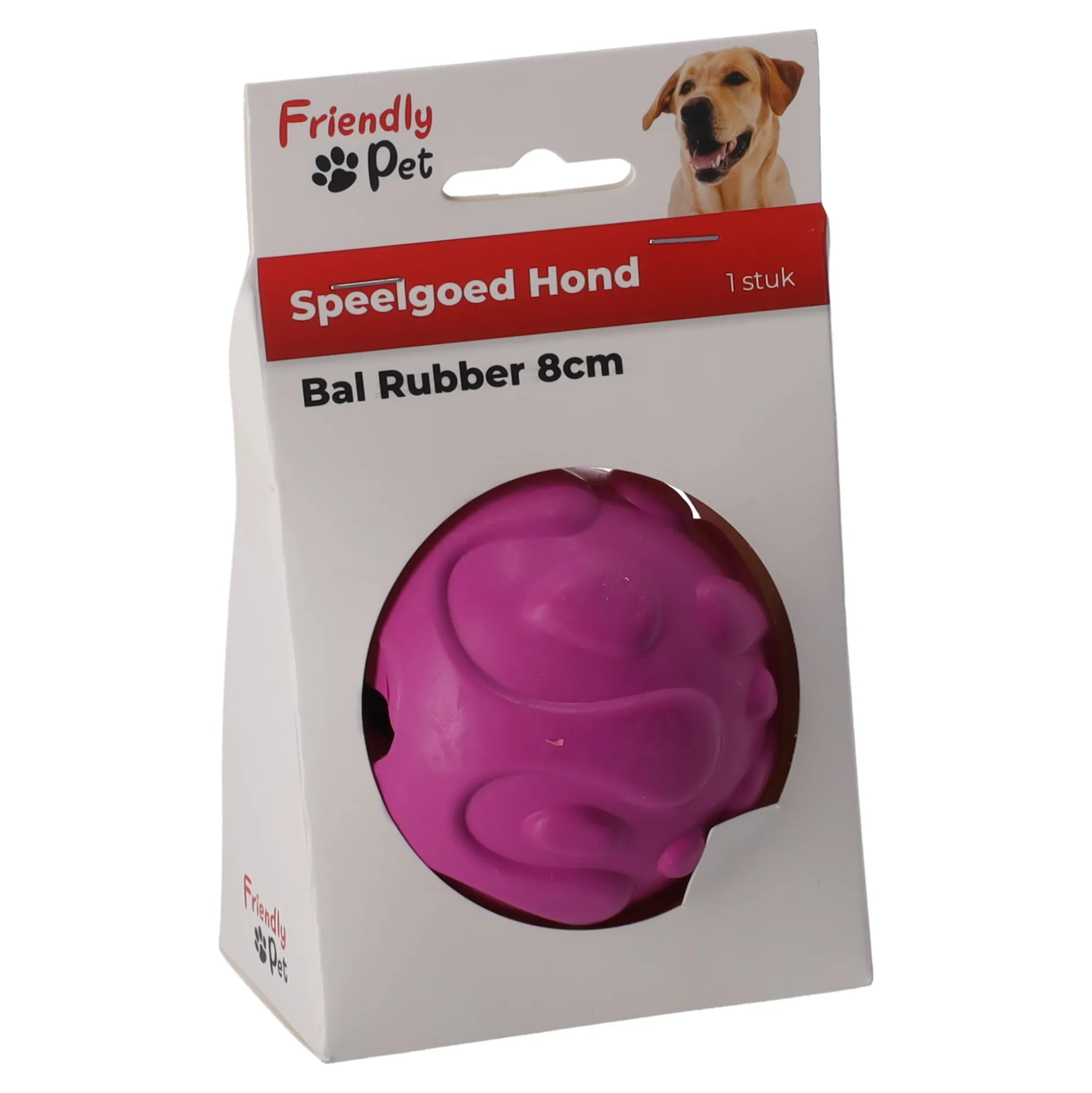 Hondenspeelgoed bal 8cm