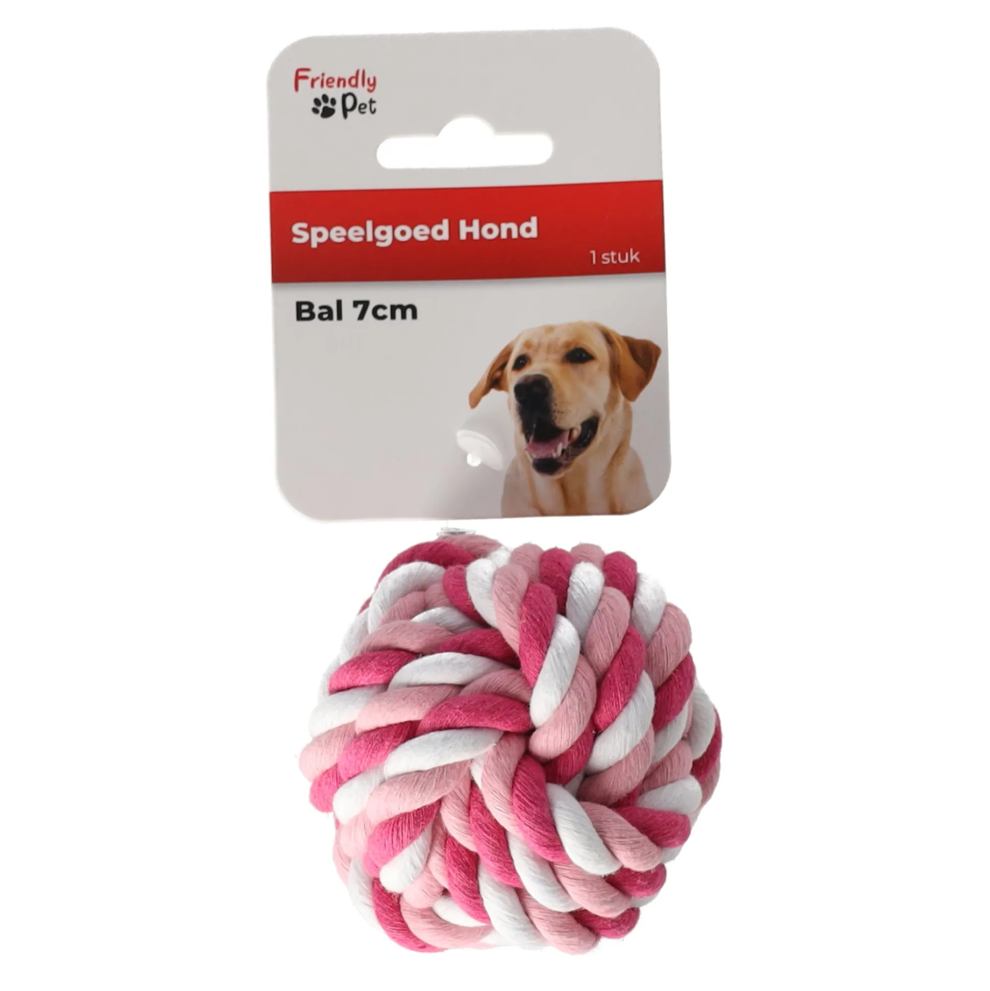 Hondenspeelgoed bal 7cm