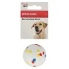 Hondenspeelgoed bal confetti 6cm