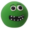 Hondenspeelgoed bal funny face 6cm