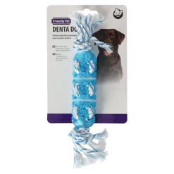 Hondenspeelgoed denta touw + stick 13cm