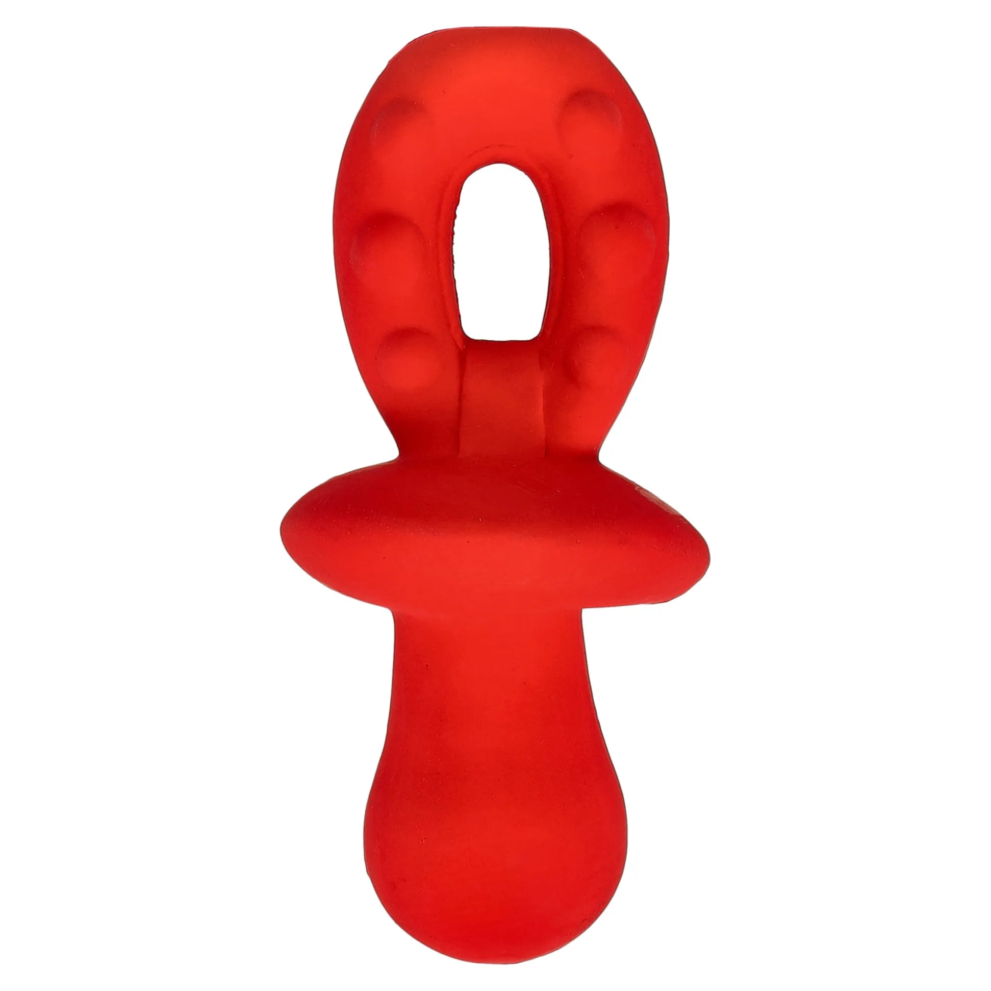 Hondenspeelgoed Fopspeen latex 17cm