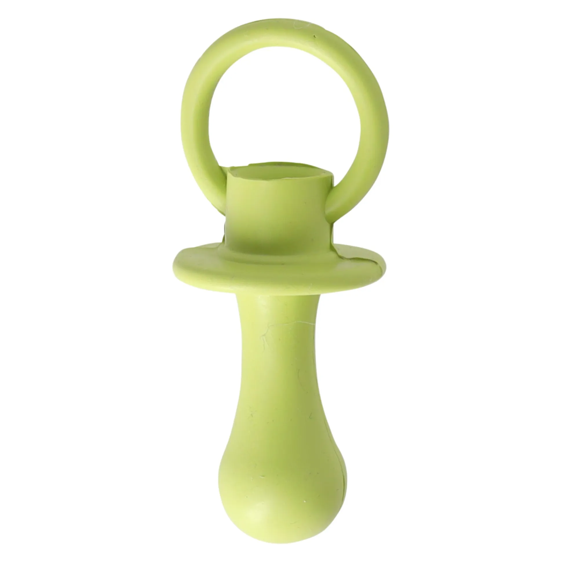 Hondenspeelgoed fopspeen rubber 12cm