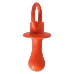 Hondenspeelgoed fopspeen rubber 12cm