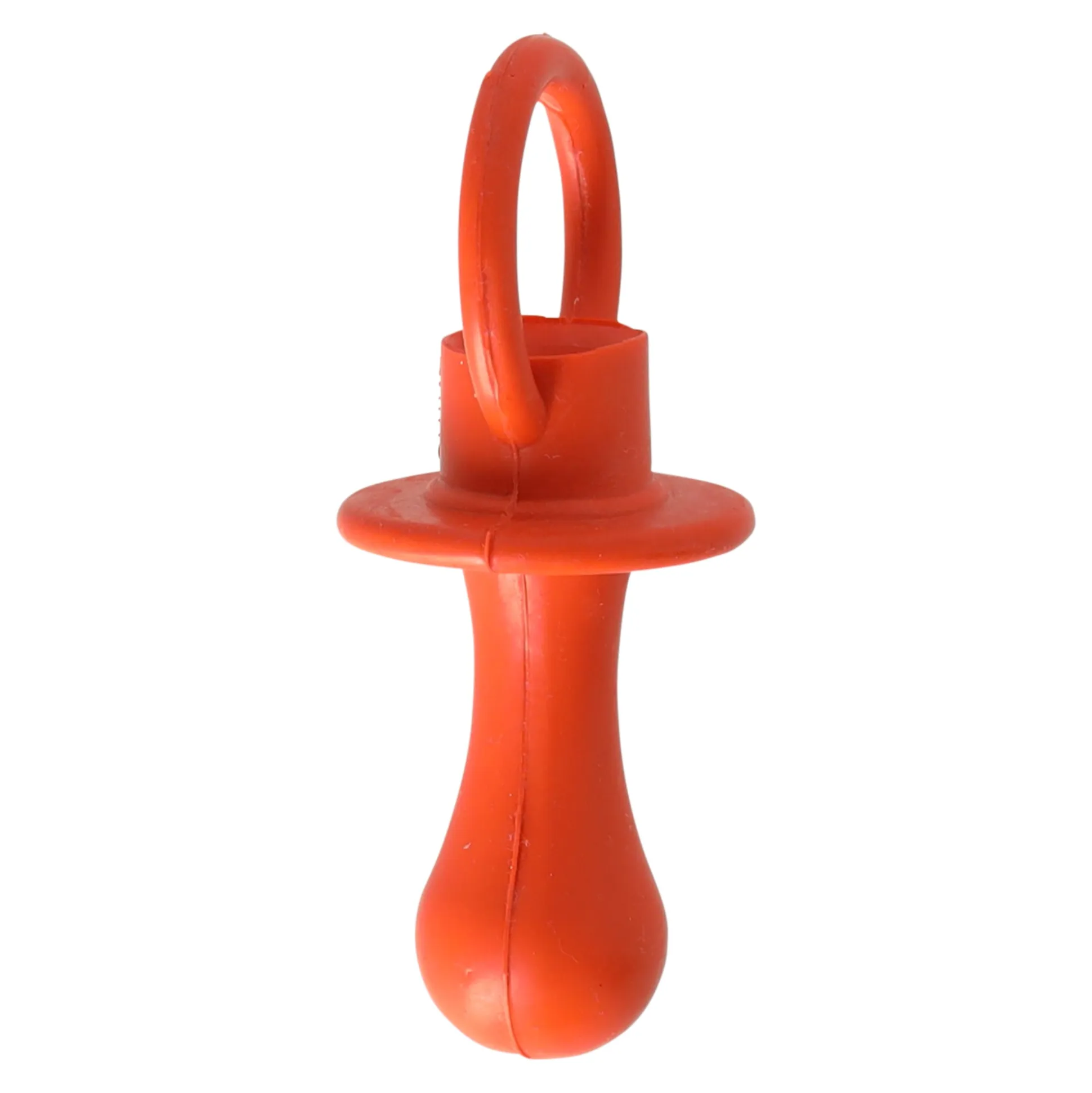 Hondenspeelgoed fopspeen rubber 12cm