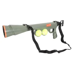 Hondenspeelgoed geweer tennisbal