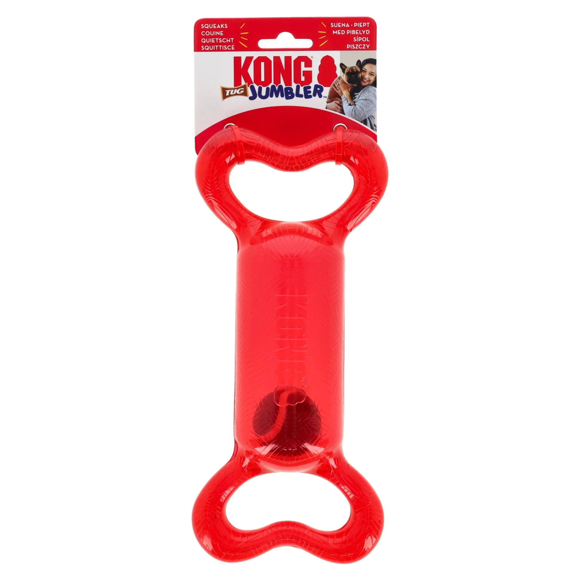 Hondenspeelgoed Jumbler tug S/M Kong