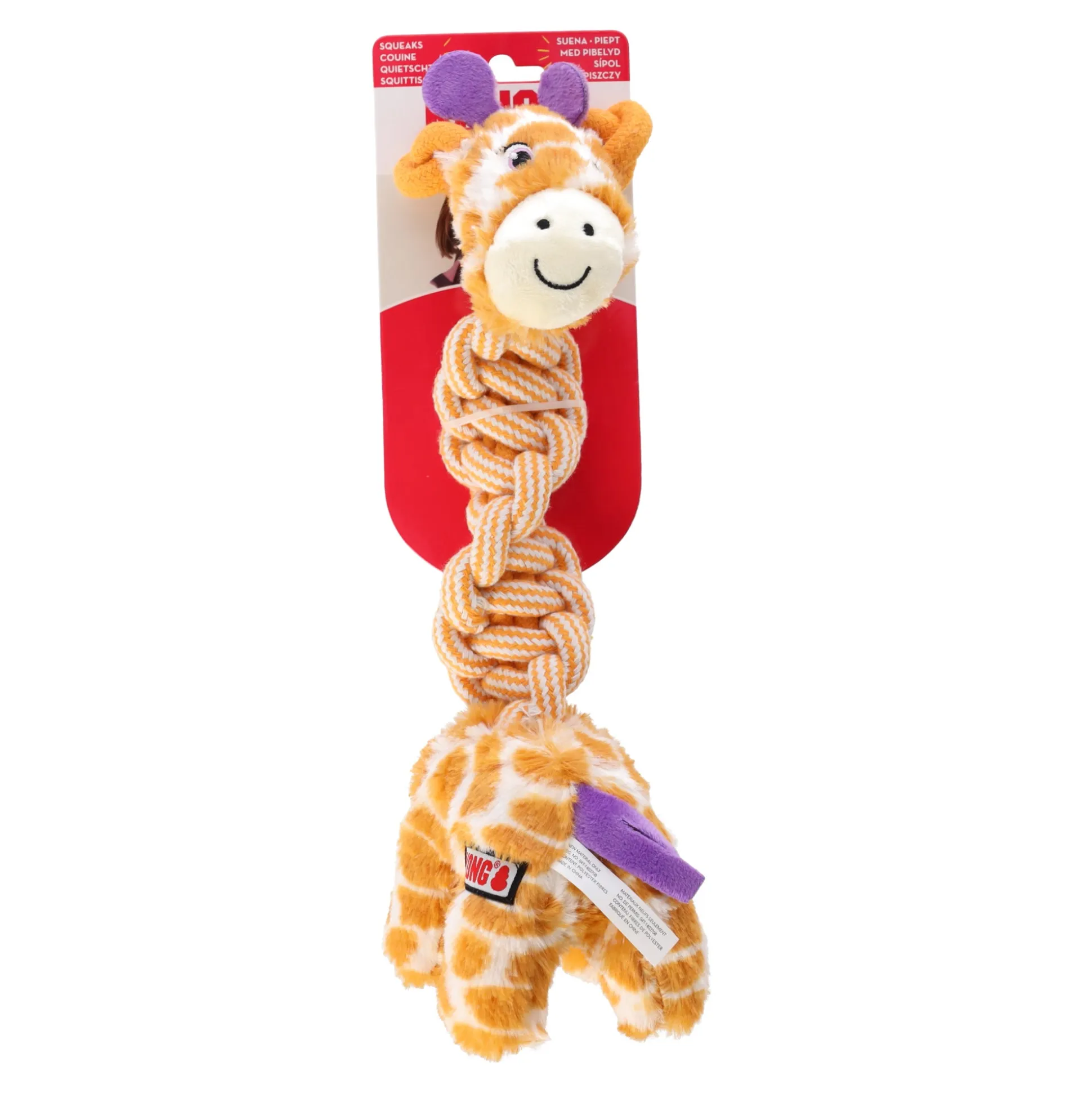 Hondenspeelgoed knots twist M/L Kong