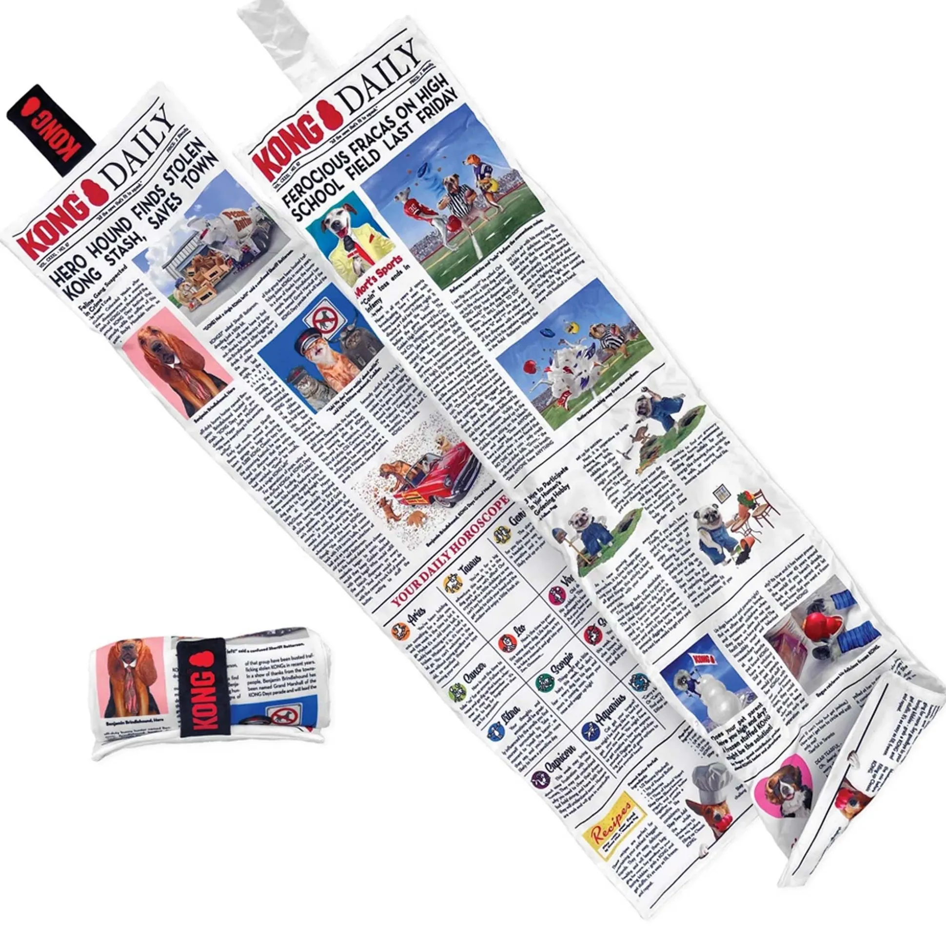 Hondenspeelgoed krant XL Kong