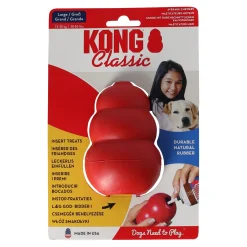 Hondenspeelgoed L rood Kong