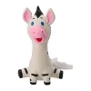 Hondenspeelgoed latex zebra 13cm
